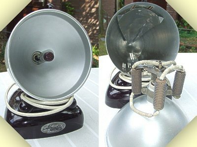 the Original Hanau Alpinette PL36 sunlamp was ballasted with a resistor whose only purpose was to limit the current through the discharge tube