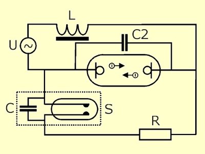 the electric diagram of a Philips Biosol 11856 sunlamp