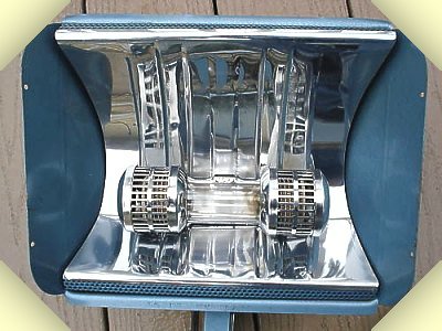 the Sperti SP56-B sunlamp was manufactured by Sperti Faraday, Inc., Adrian, Michigan