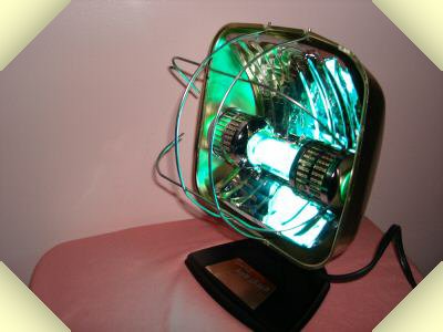 the Sperti P108 Miami was a sunlamp based on gas discharge